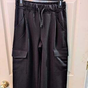 Velocity Charcoal Wide Leg Pants